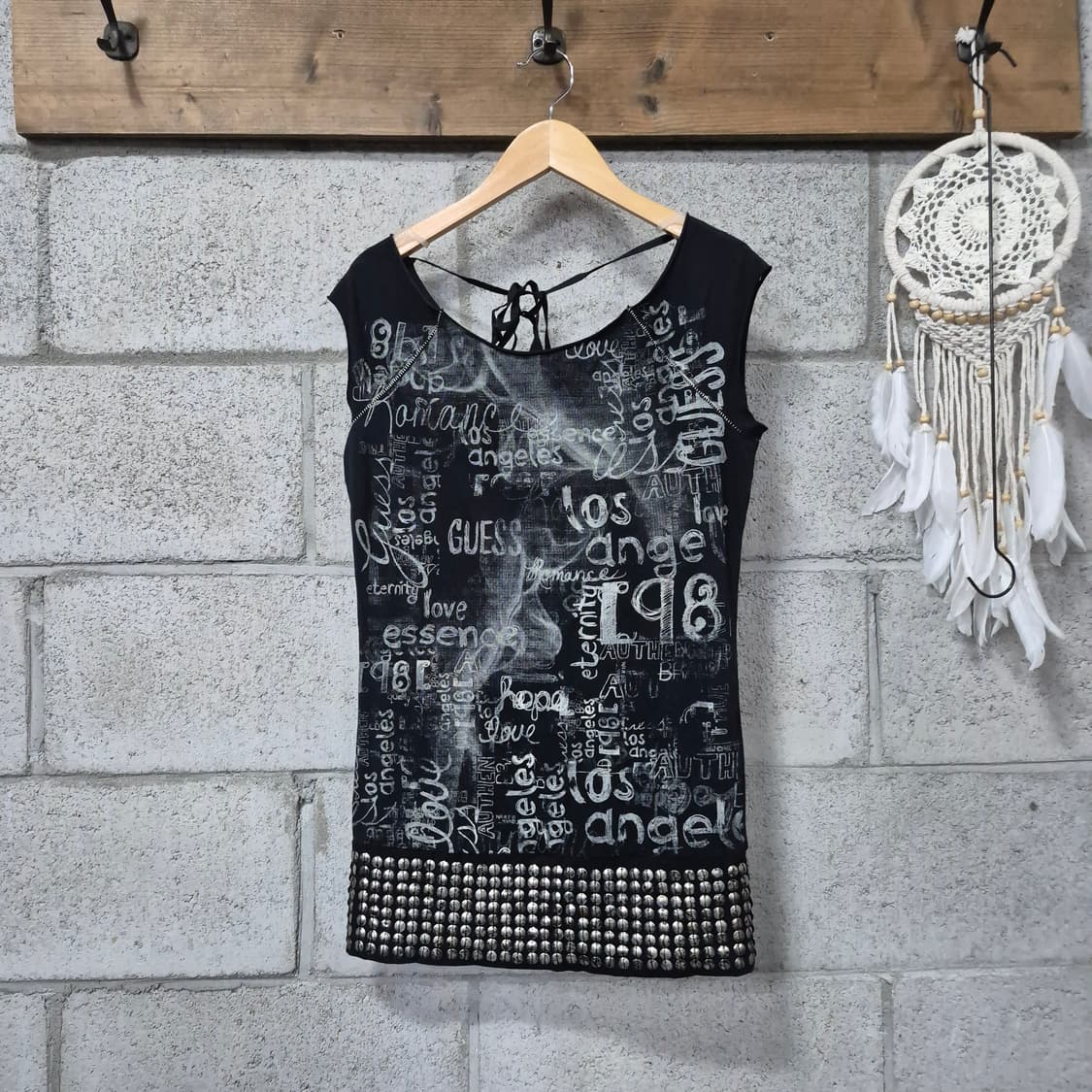 게스 y2k 펑크 나시티 상품이미지1