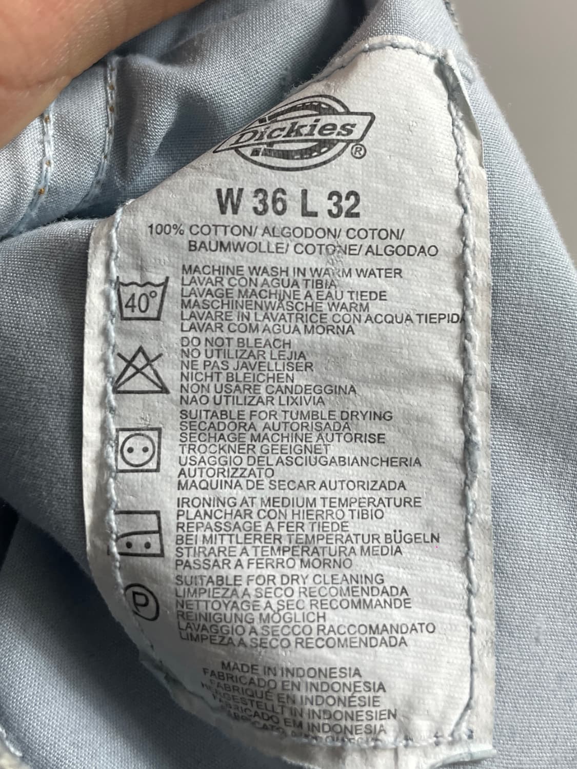 디키즈 워싱 스트레이트핏 청바지  (onp.62) 상품이미지7