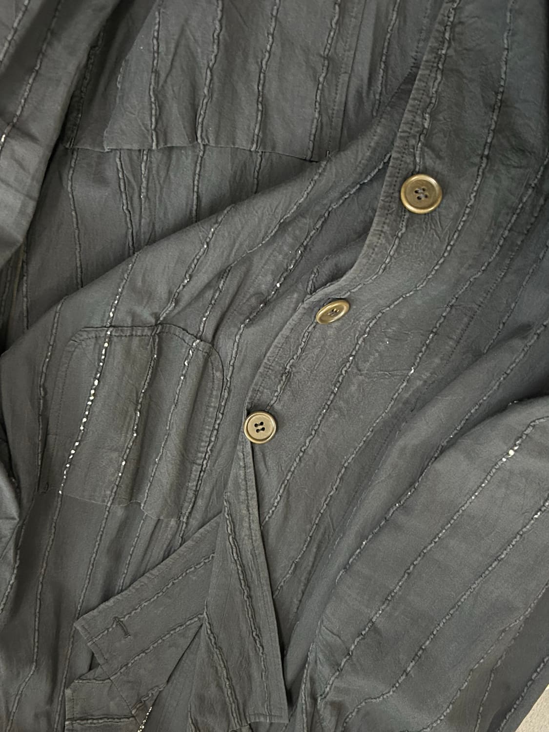 이세이미야케 04ss 스트라이프 블레이저 상품이미지7