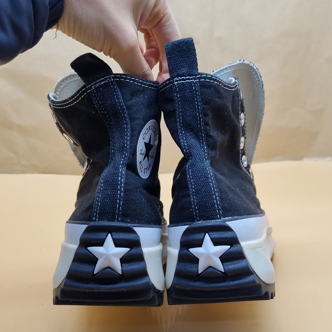 컨버스 런스타 하이크 블랙 남성하이탑260. 상품이미지4