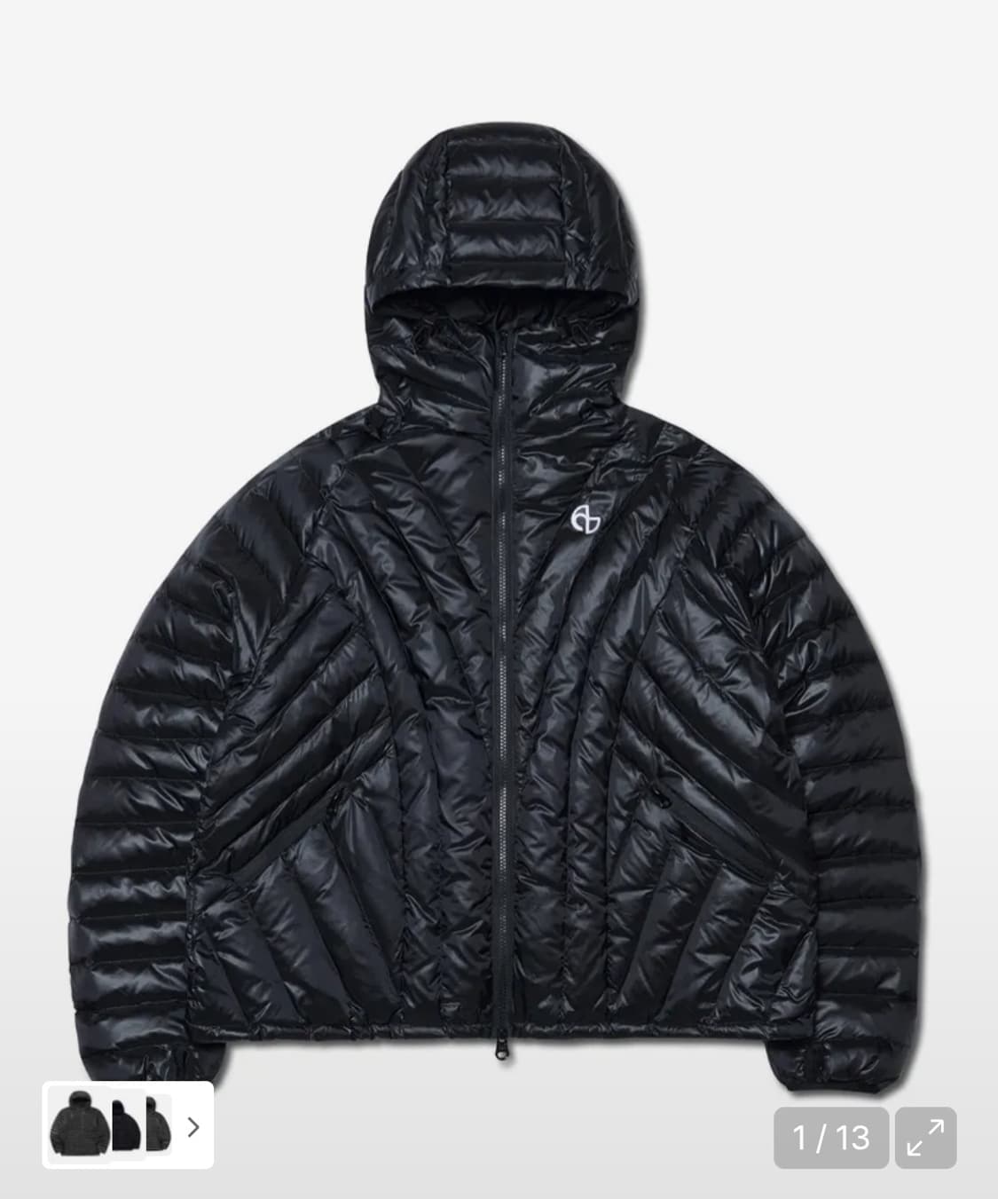 노매뉴얼 경량패딩 급처 상품이미지1