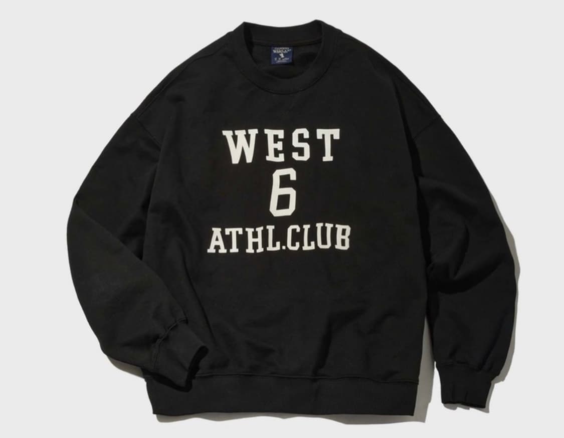 후아유 바시티 맨투맨 상품이미지1