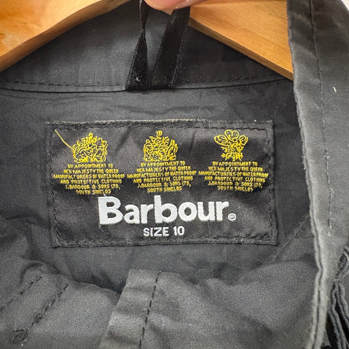 바버 인터내셔널 블랙 자켓 남성 M 상품이미지5