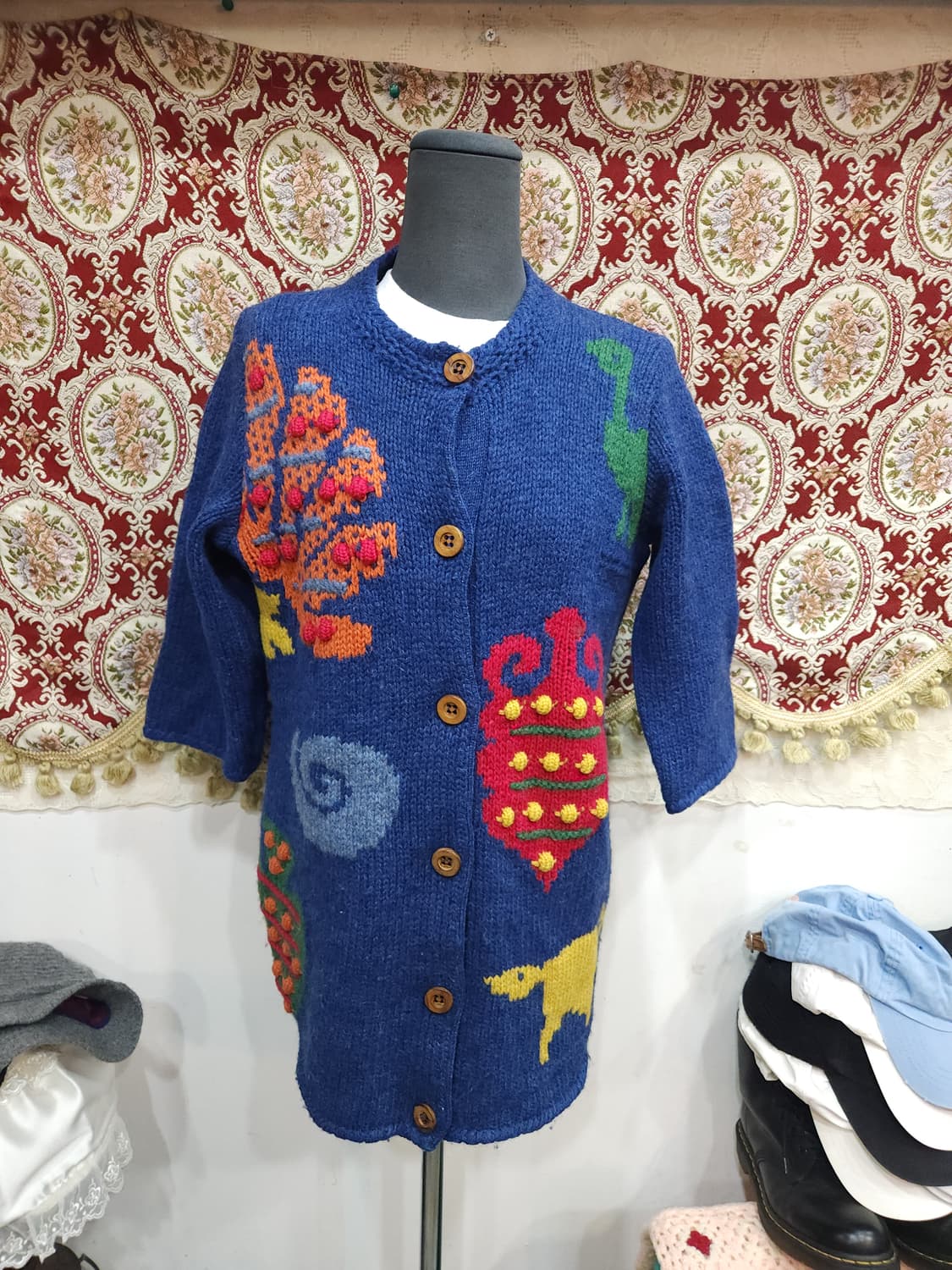 베네통 울 니트 가디건 이태리제작

 상품이미지1