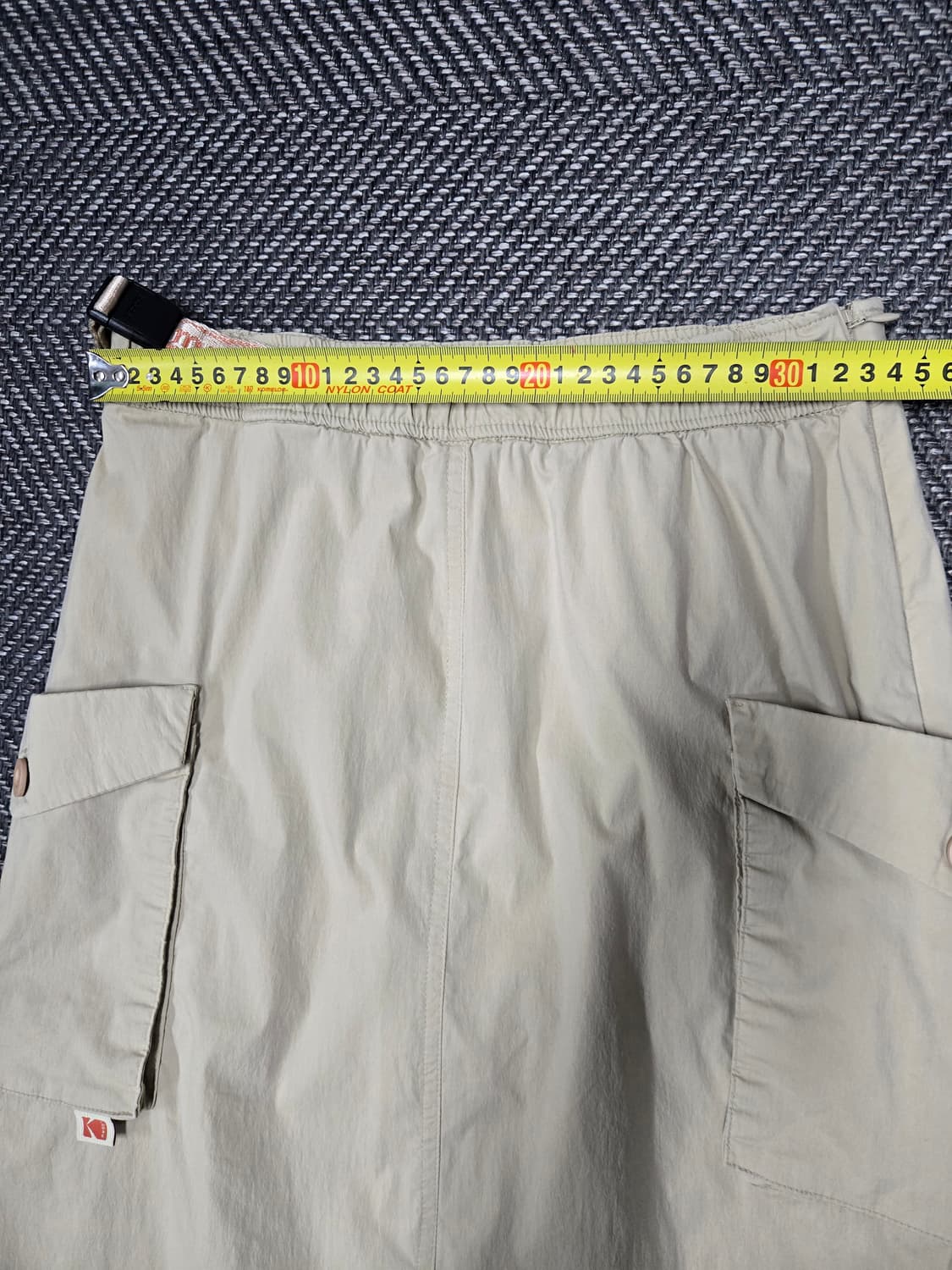 코닥 포토그래퍼 스커트 베이지 밴딩치마 상품이미지8