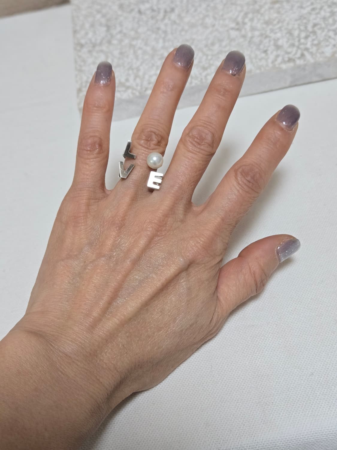 아베크 뉴욕 러브.펄 플레인링 상품이미지4