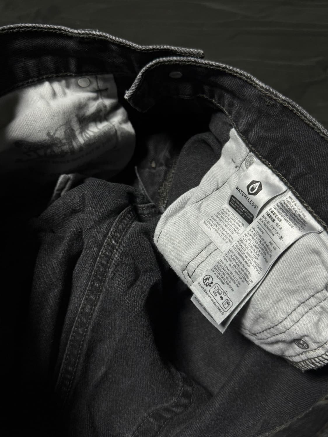 리바이스 흑청 데님 565 97 (30/32) 상품이미지3