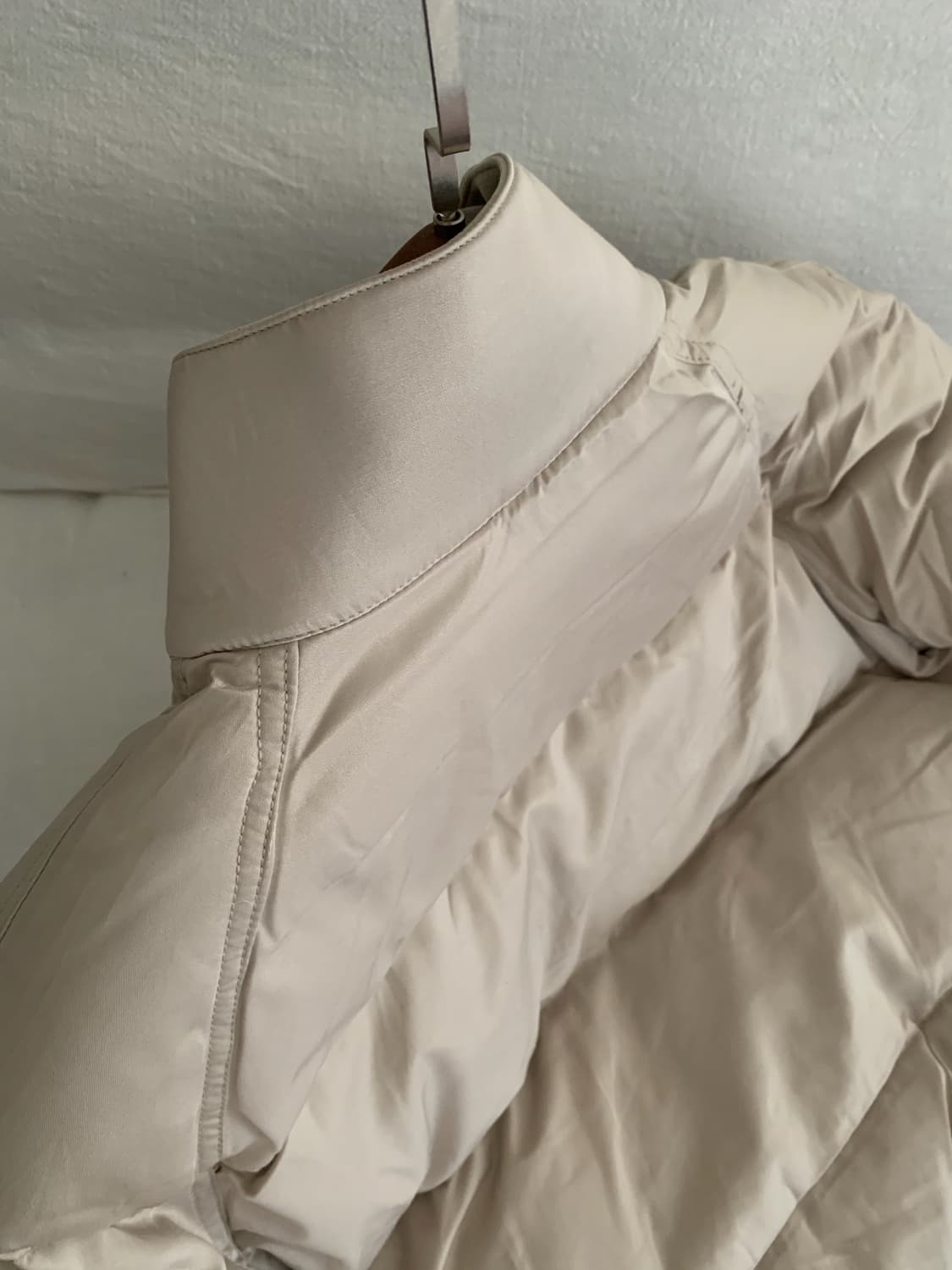 노스페이스 퍼플 로고 패딩 상품이미지5