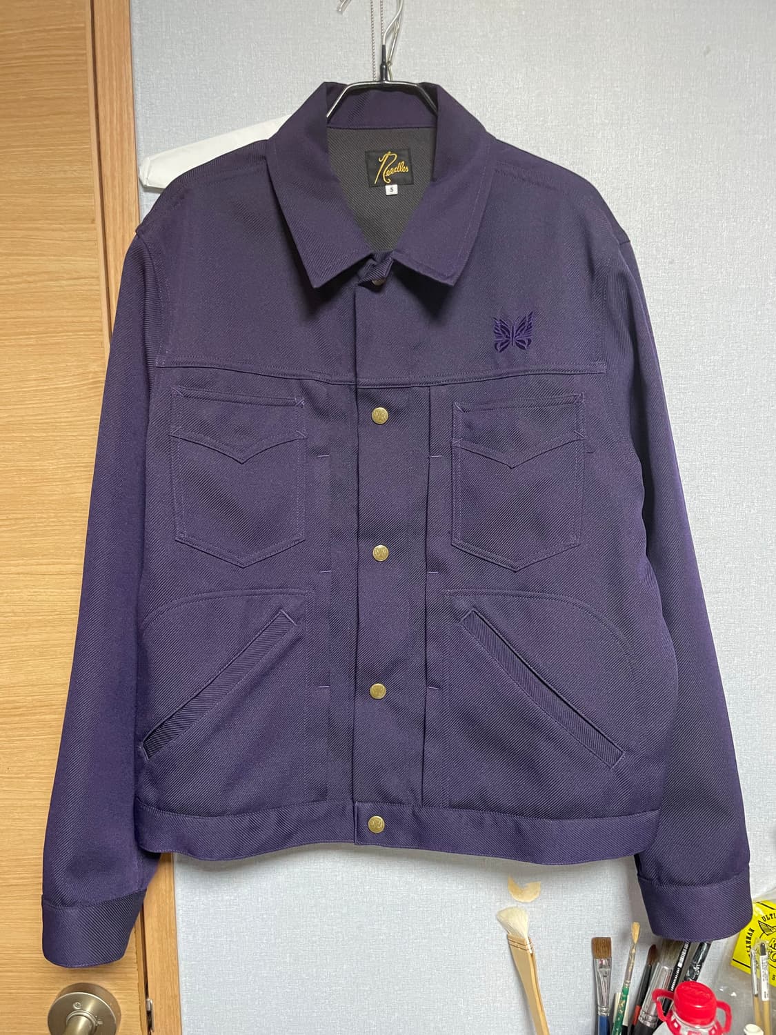 니들스 needles 페니진 트러커 자켓 퍼플 상품이미지5