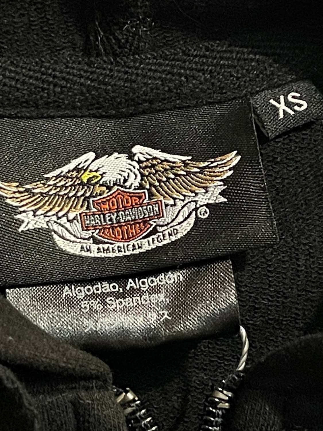 할리 데이비슨 풀집 후드 집업 상품이미지2