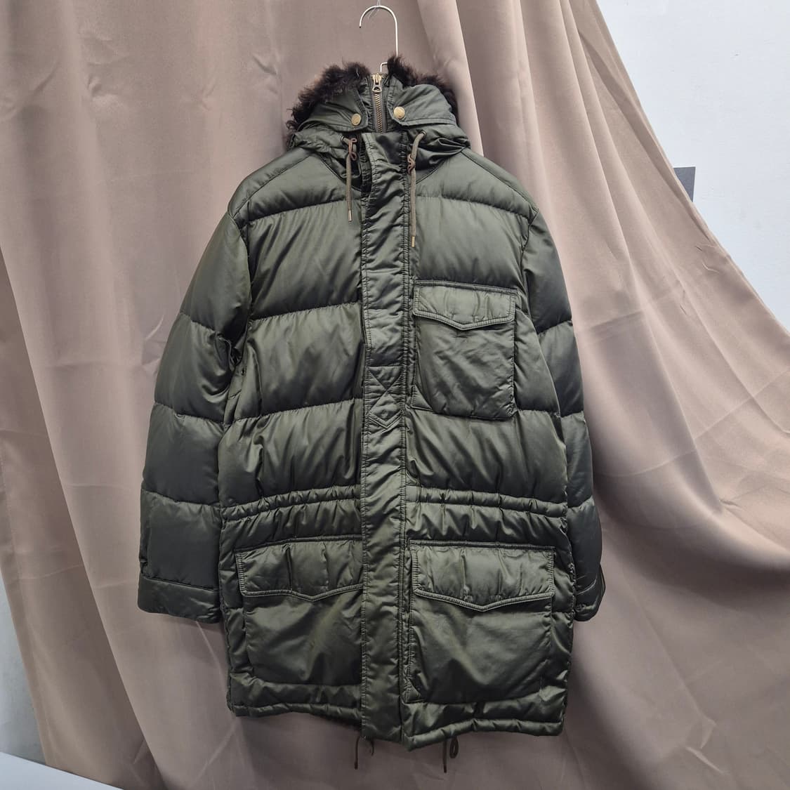 랄프로렌 덕다운 롱파카 S 상품이미지2