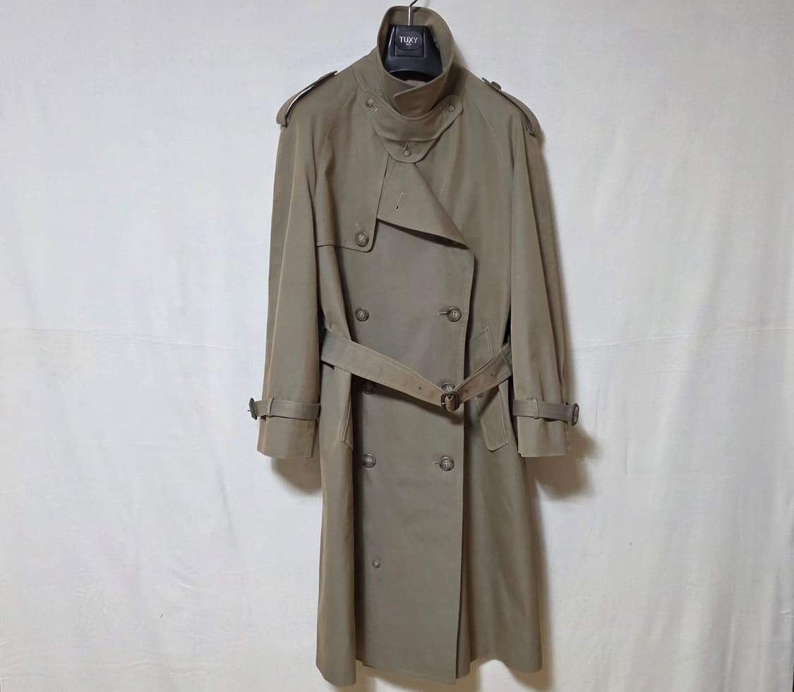 *세일* 벨기에 원단 Piero Chiesa 이탈리아 라인 면 트렌치 상품이미지3