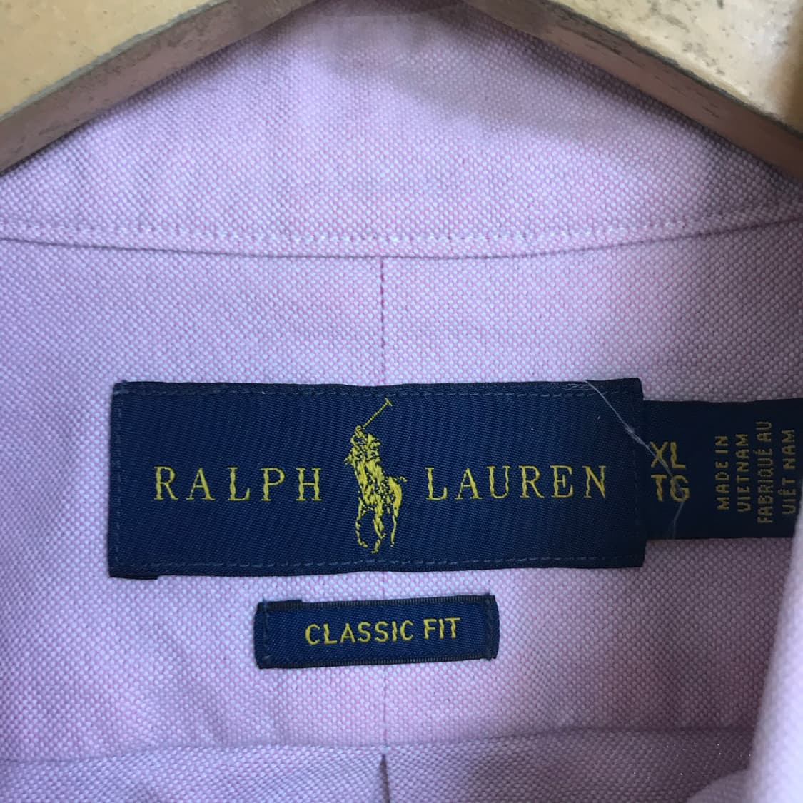 폴로 랄프로렌 큐알 단색 옥스퍼드셔츠 상품이미지3