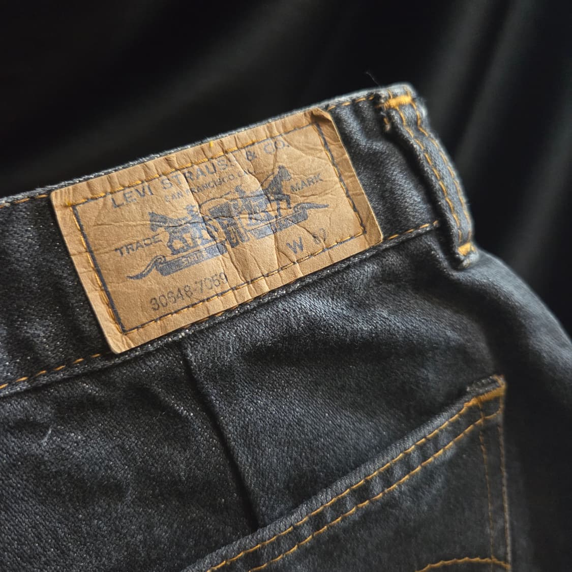 00'리바이스 빈티지 데님 스커트 상품이미지3