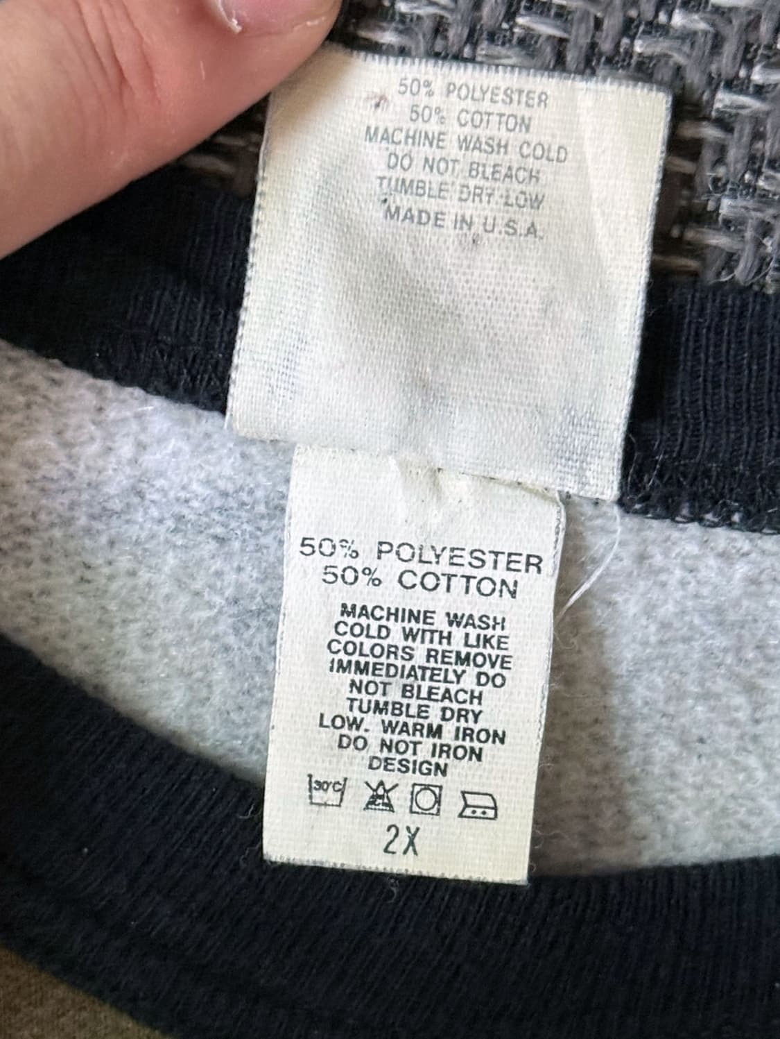 90s USA Erick Hunter 리얼트리 스웻셔츠 상품이미지4