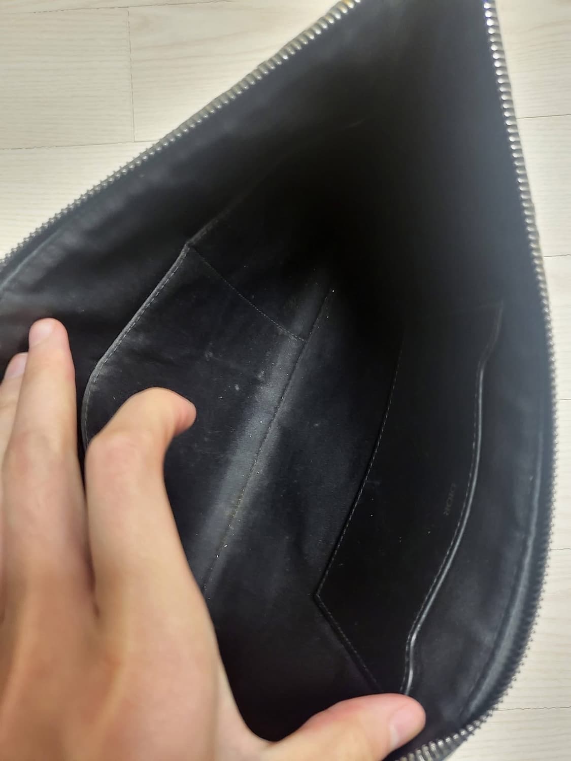 디올 오블리크 A4 클러치 스트랩 상품이미지9