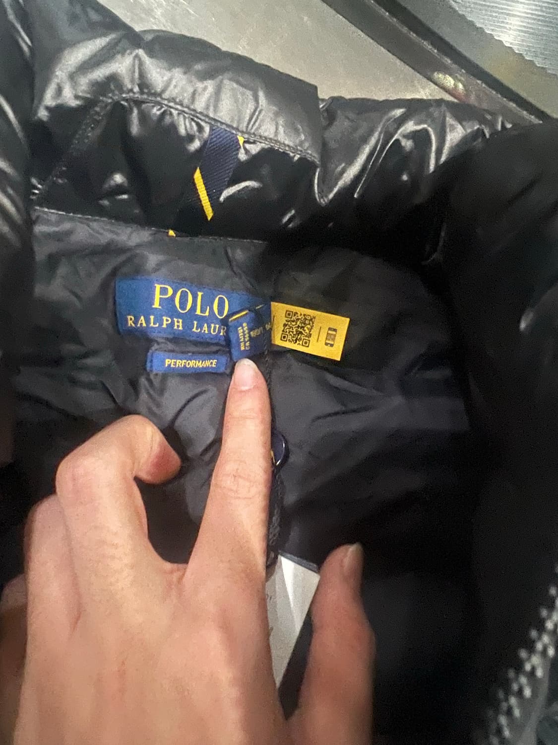 폴로 랄프 로렌 유광 경량패딩 상품이미지3