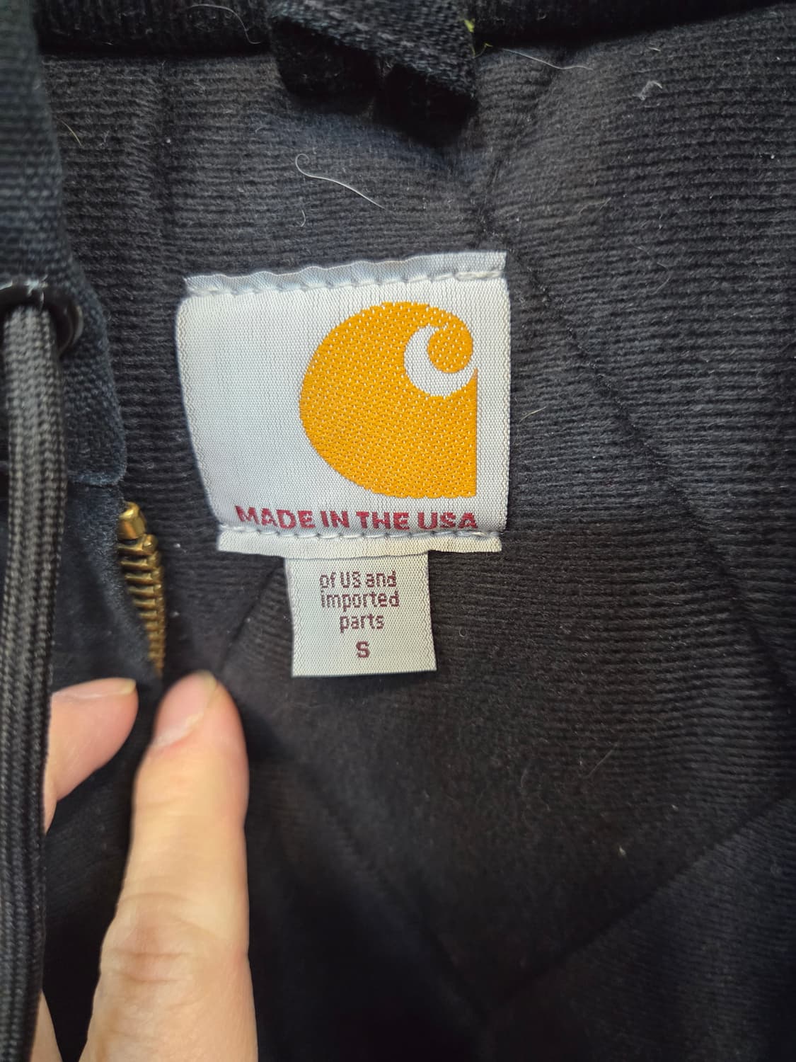 칼하트 usa 덕 액티브 캔버스 자켓 S 레귤러  상품이미지3