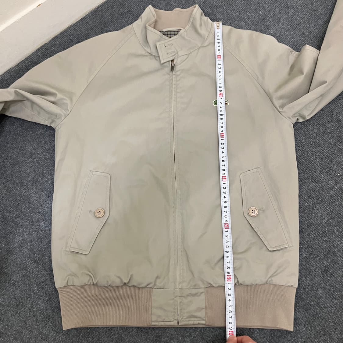 N175 라코스테 해링턴 자켓 스윙탑 상품이미지6