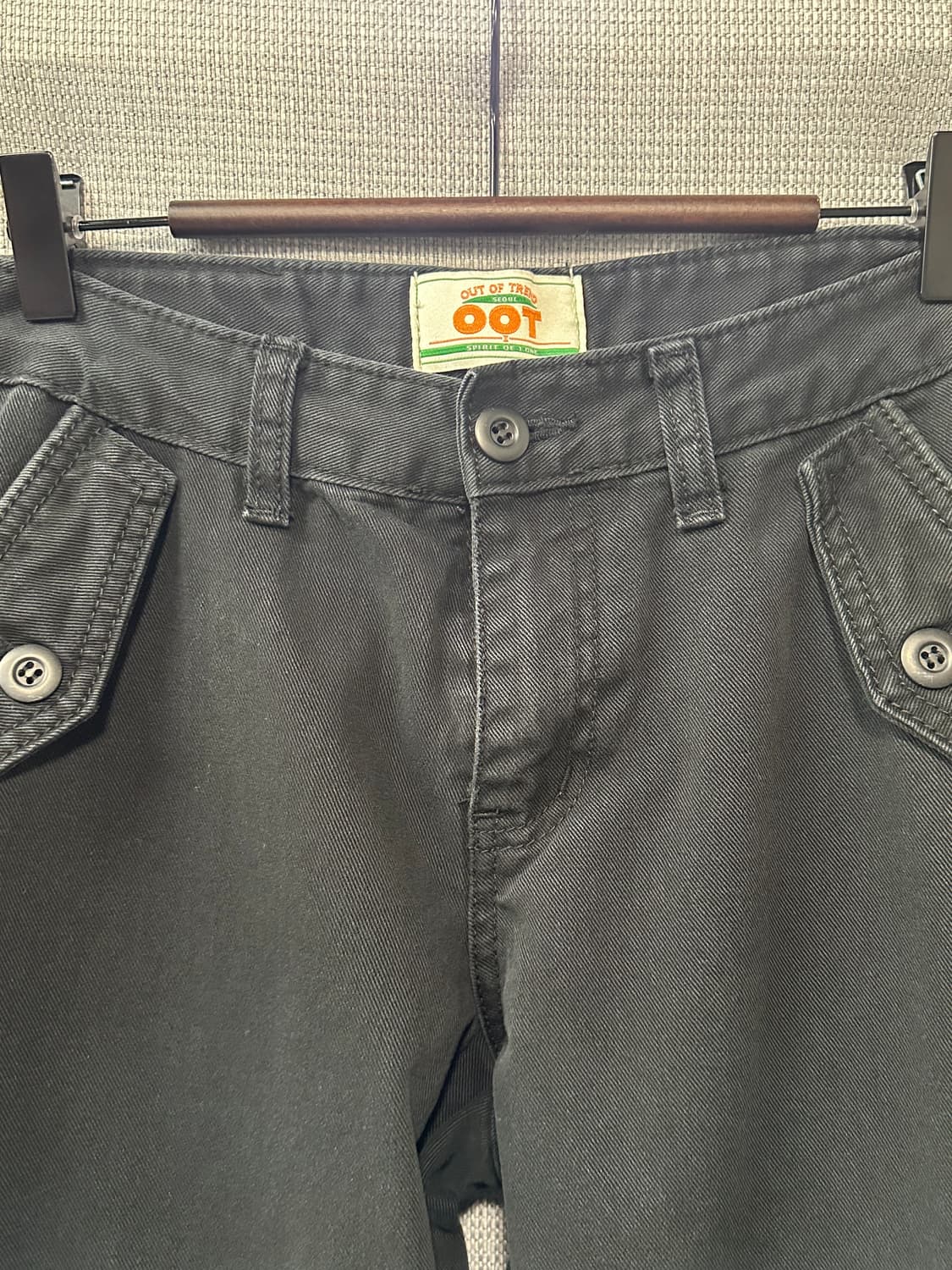 OOT 블랙 카고 팬츠 상품이미지4