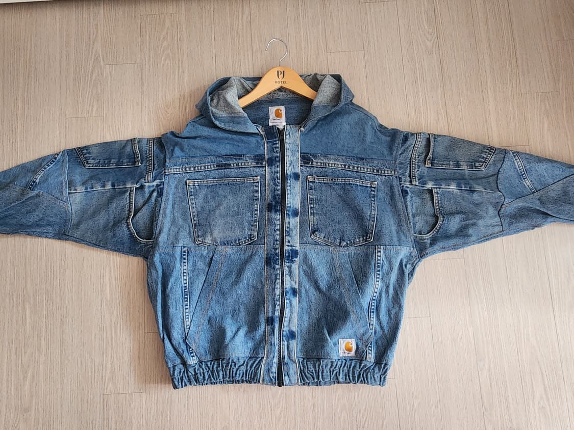 칼하트 데님 후드 자켓 상품이미지3