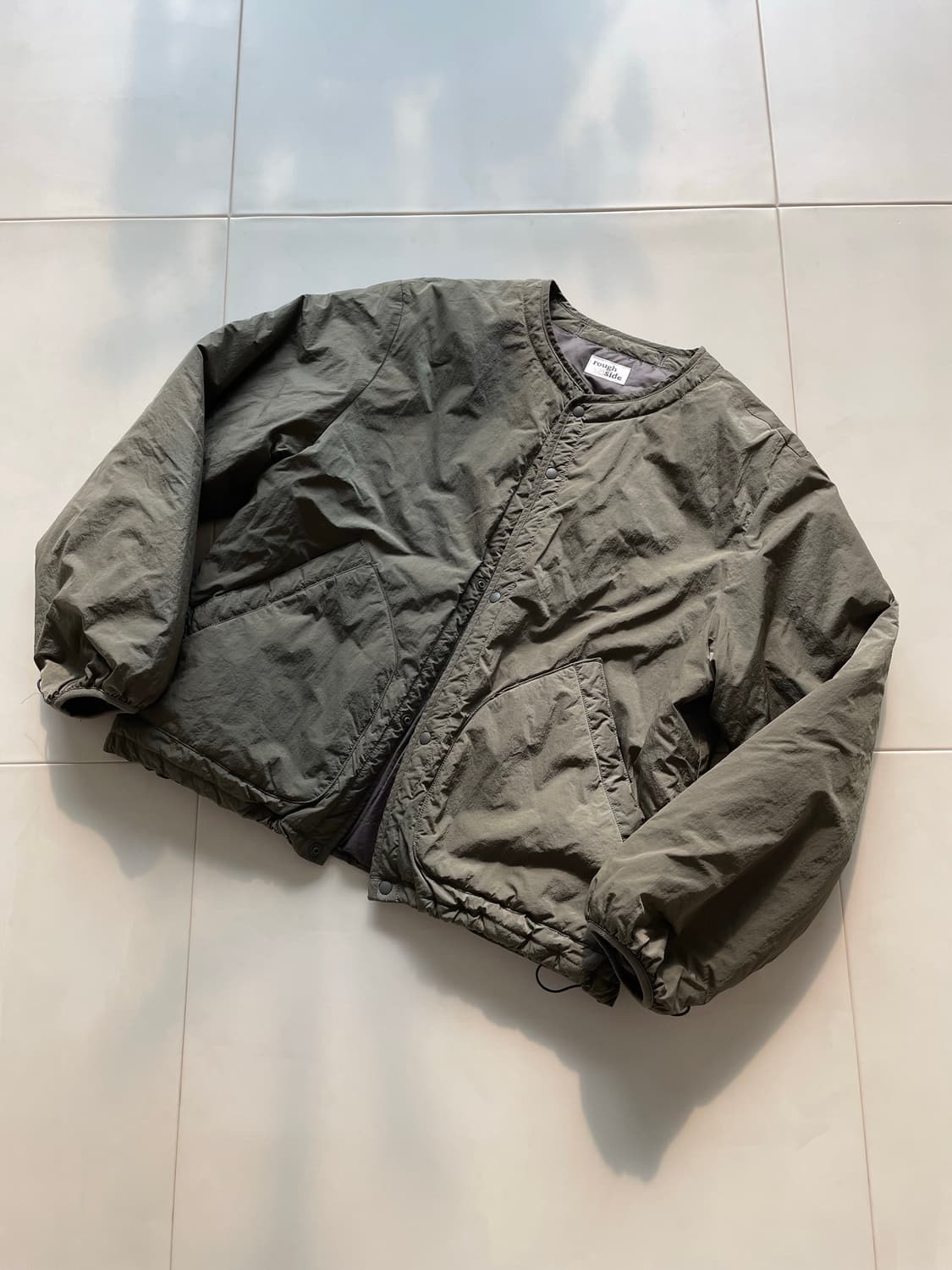 러프사이드 인슐레이션 가디건 자켓 라이너 올리브 2 상품이미지2