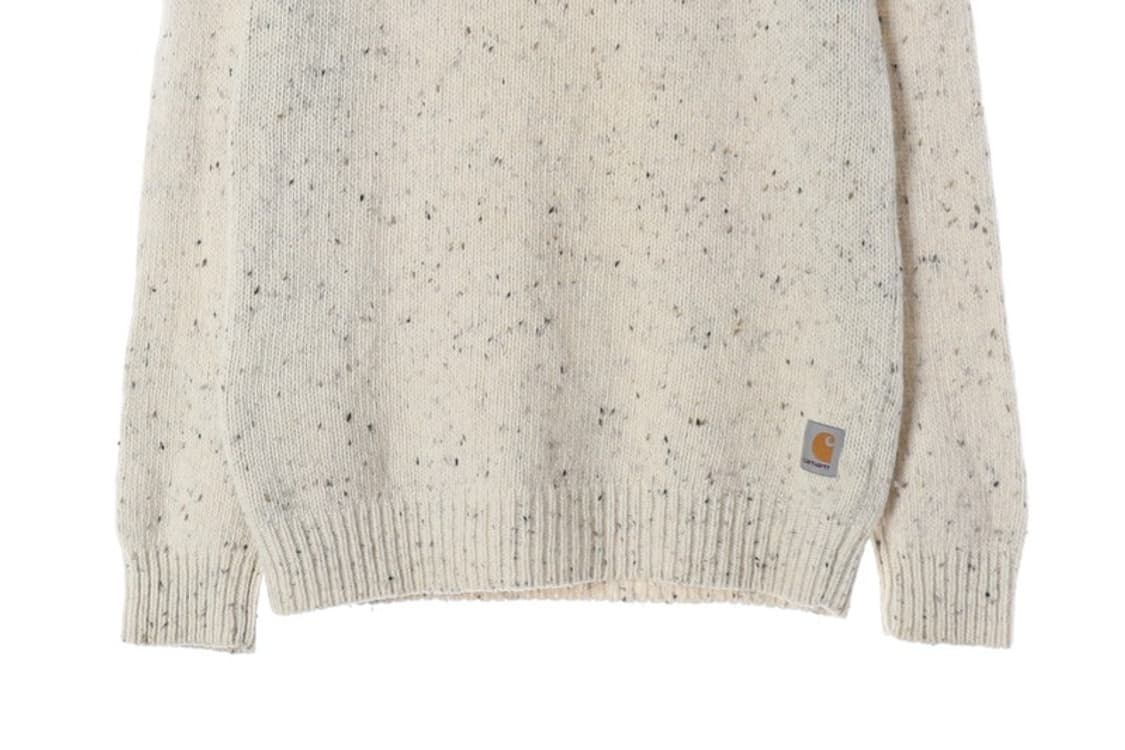 칼하트 WIP 램스울 네프 니트 아이보리 S 상품이미지4