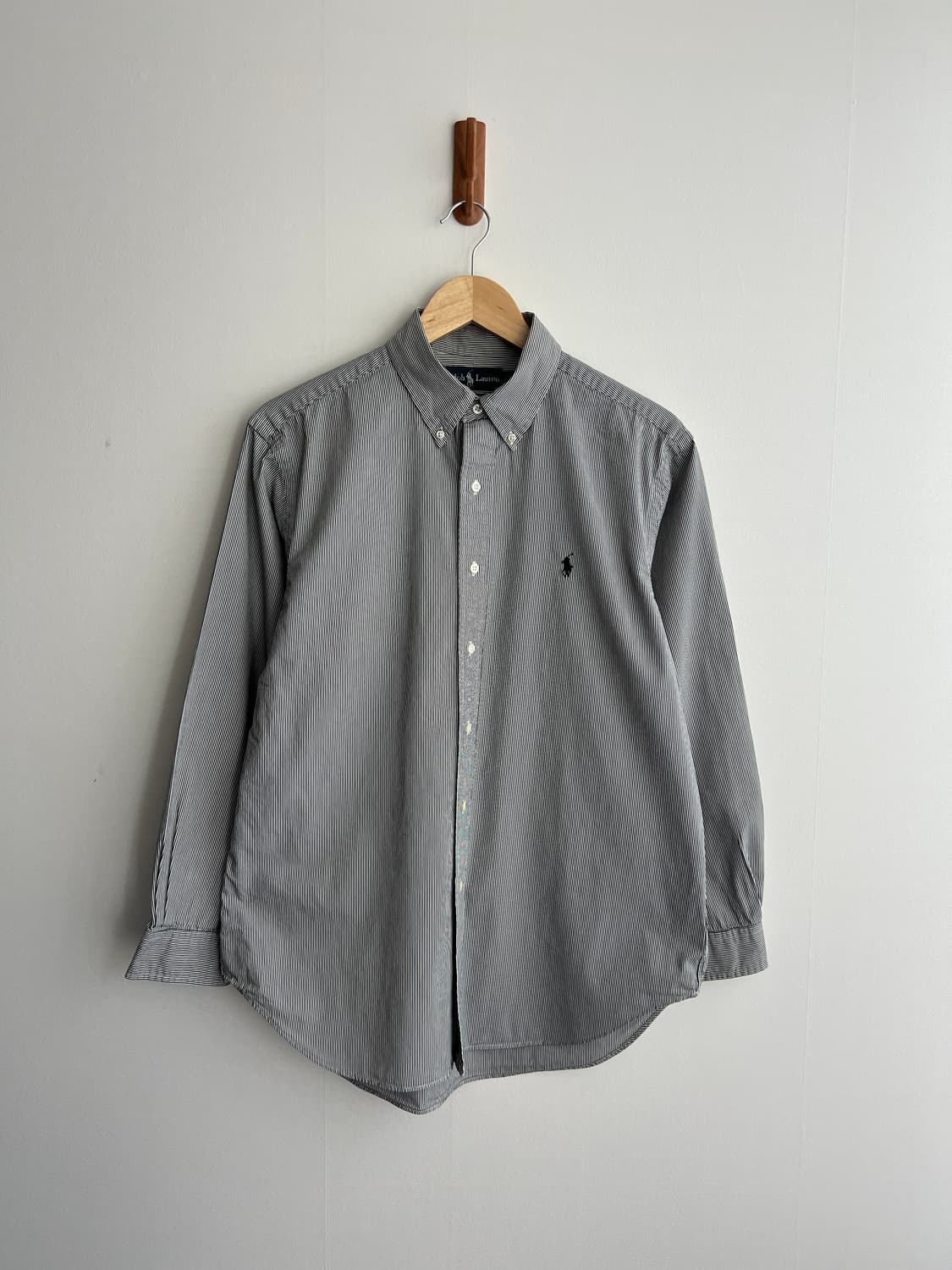 폴로 랄프로렌 블랙 스트라이프 셔츠 100-105 상품이미지2