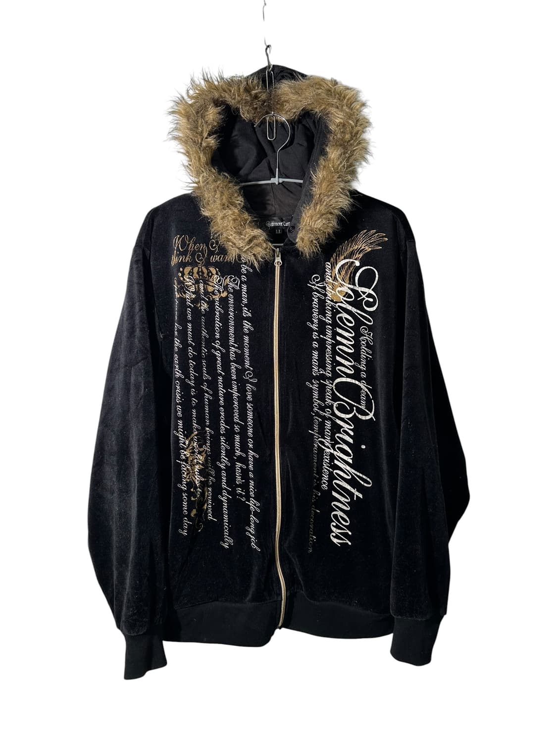 beamont carr 퍼후드 집업 상품이미지1