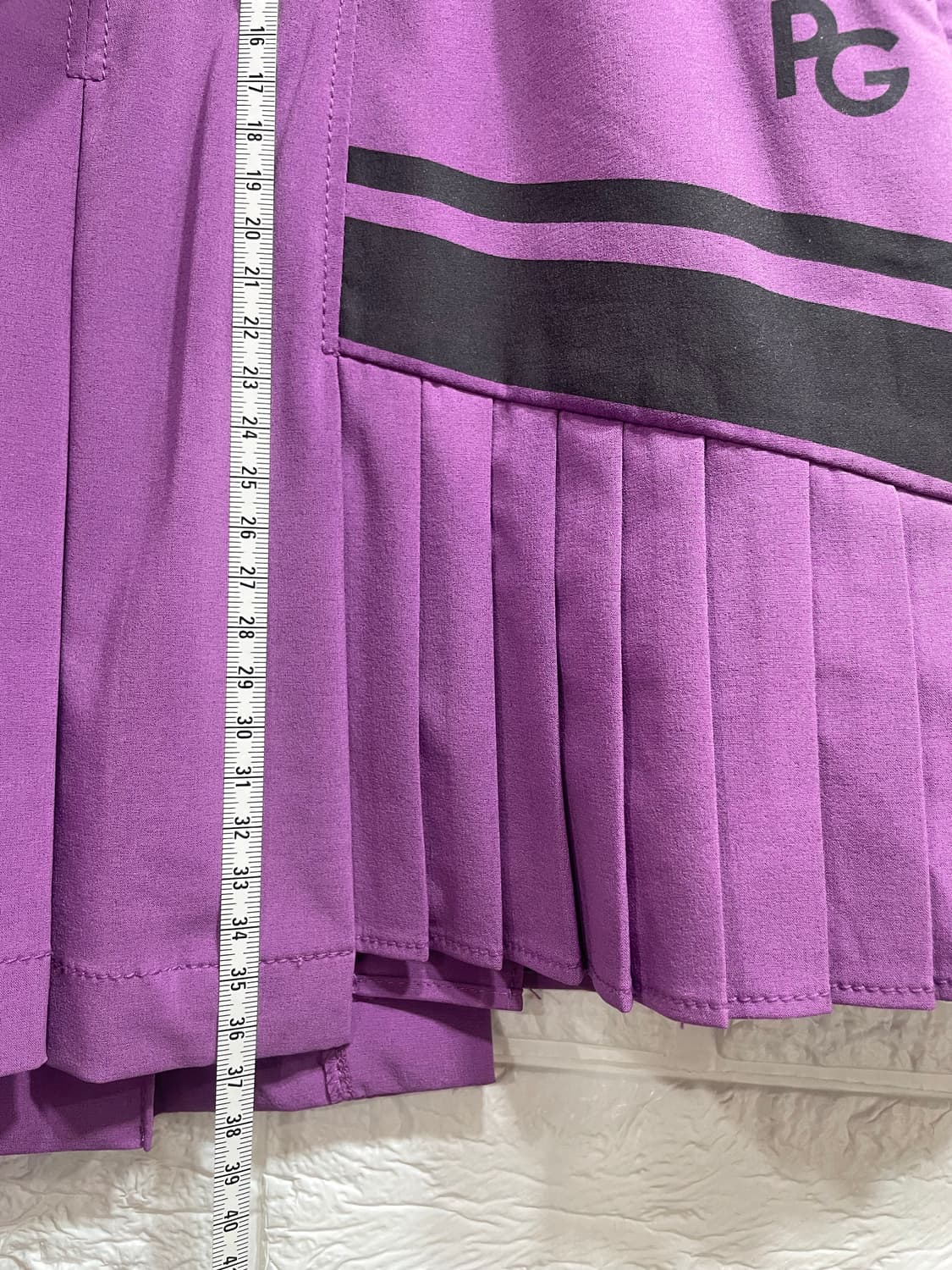 파리게이츠 플리츠 큐롯 골프스커트1 골프웨어하의 치마바지 상품이미지9