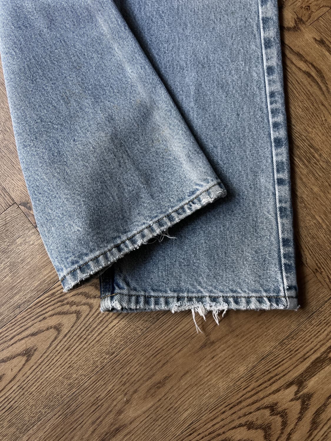 [34]칼하트 USA 빈티지 워싱 워크 데님 팬츠 상품이미지8