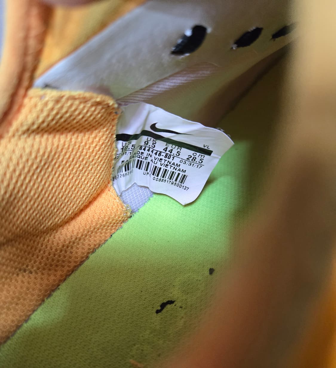 나이키 마지스타 X 피날레2 풋살화 TF 285mm 상품이미지7