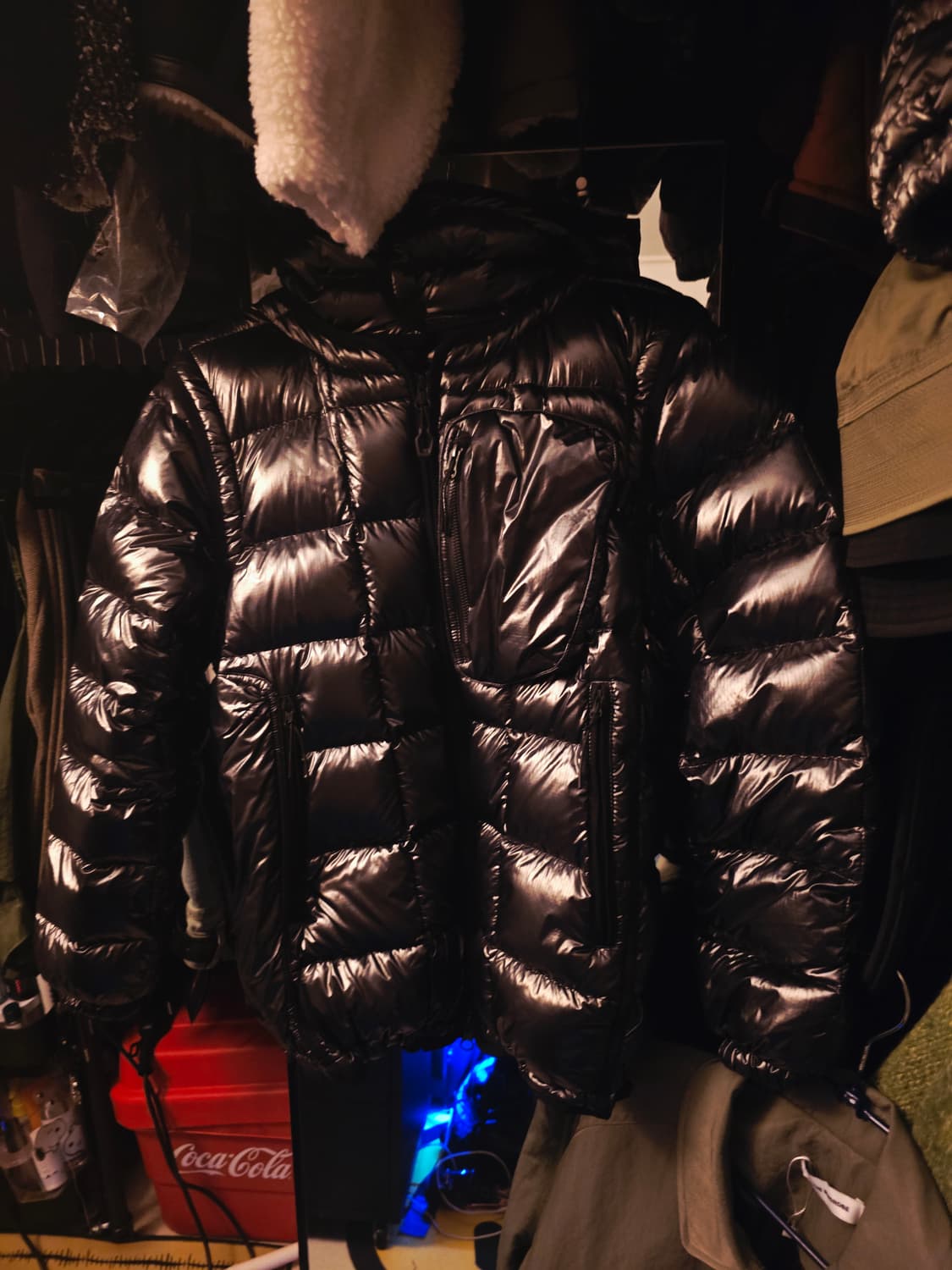 밥캣 라이트다운 패딩 상품이미지5