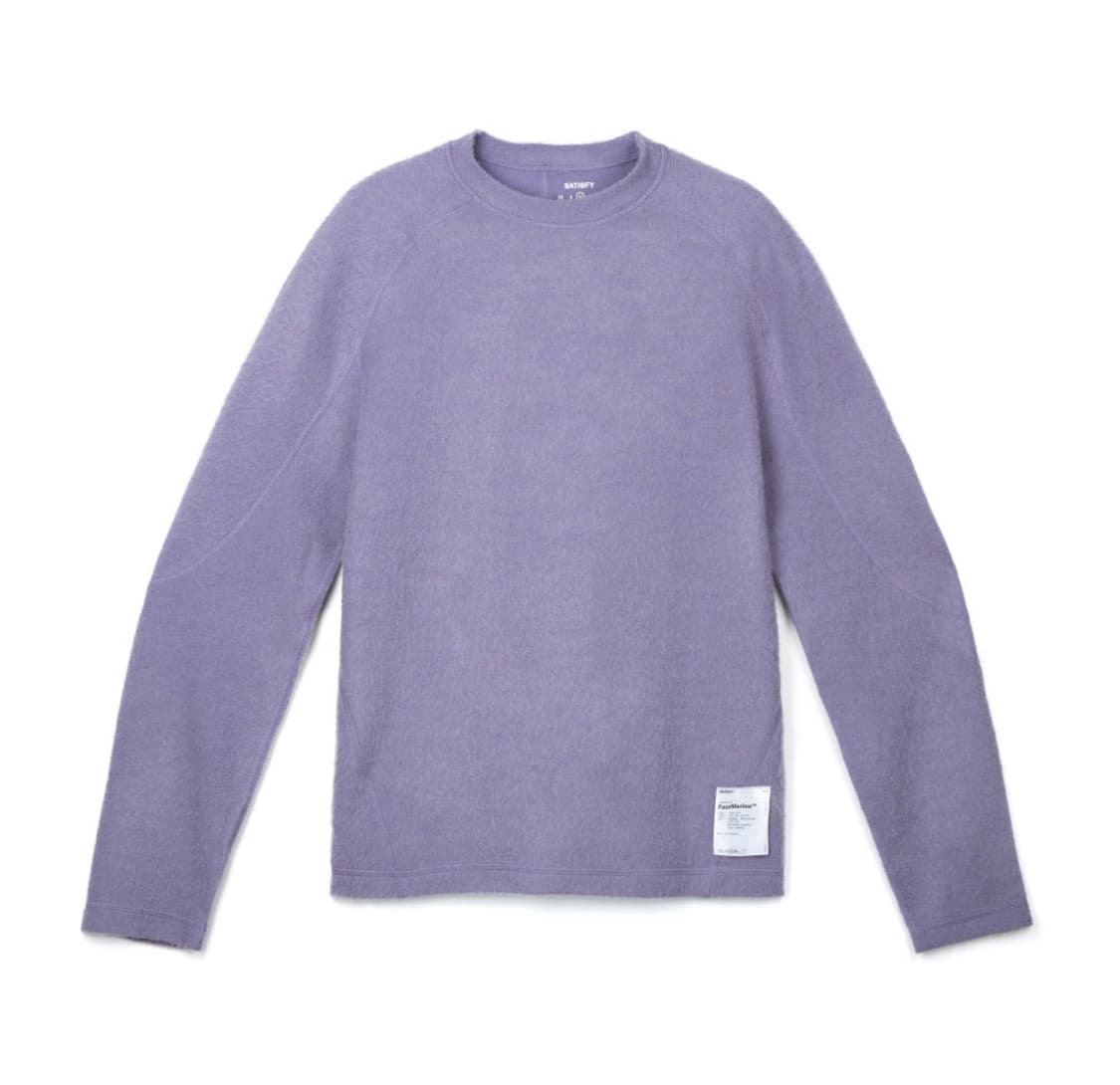 SATISFY FuzzMerino Long Tee] 새티스파이 퍼즈메리노 상품이미지1