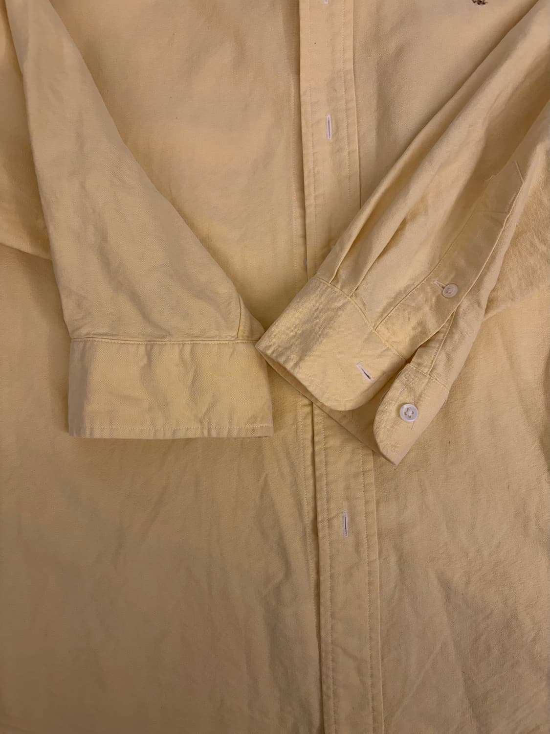 [M] 폴로 랄프로렌 옐로우 셔츠 상품이미지3