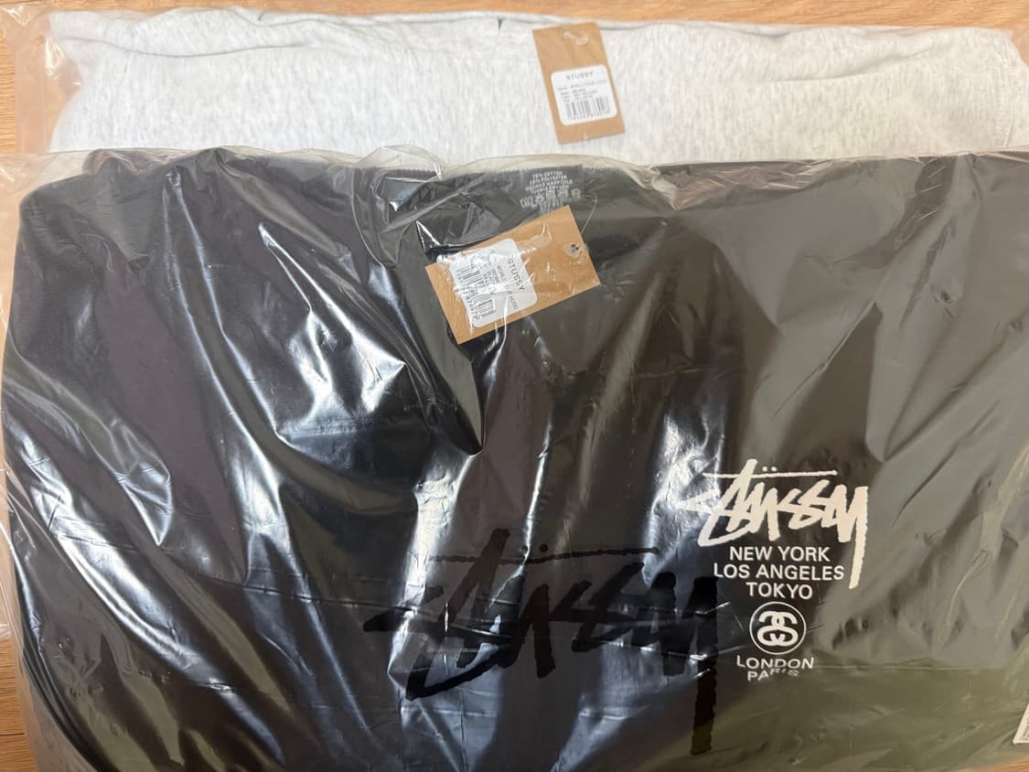 스투시 월드투어 XXL 후드 새상품 상품이미지1