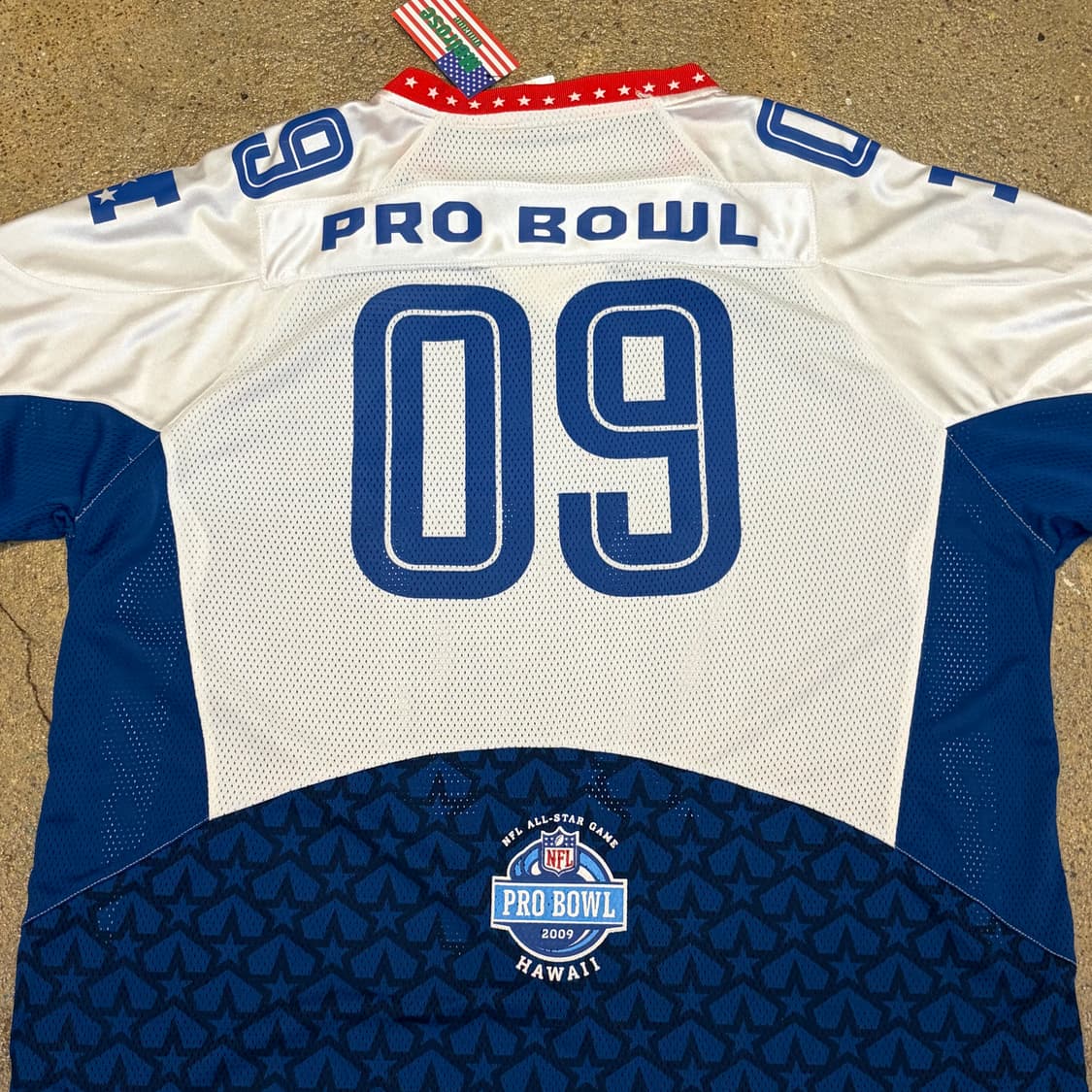 09s USA 빈티지 리복 NFL 올스타 미식축구 져지 상품이미지8