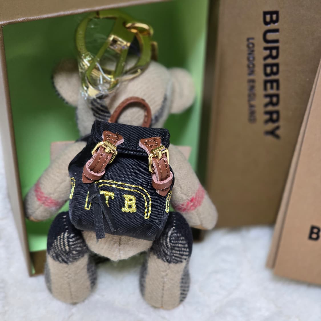 버버리 럭색 토마스 테디베어 백참 상품이미지3