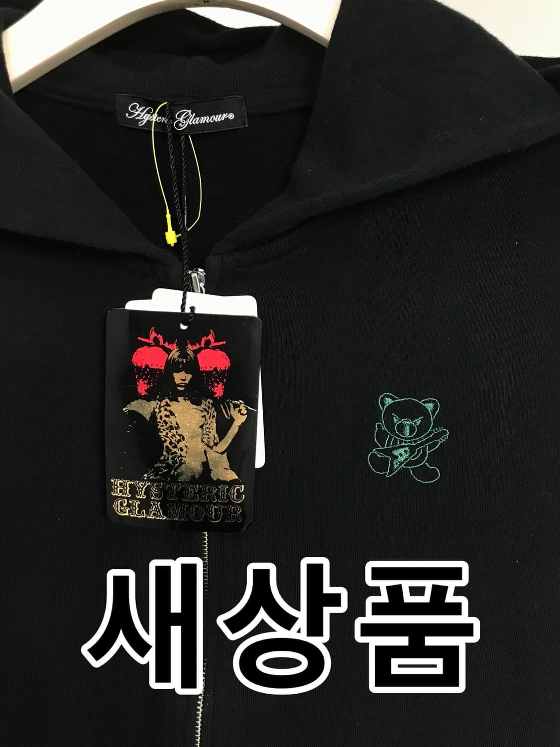 히스테릭글래머 퍽베어 후드집업 ( 새상품 ) 상품이미지7