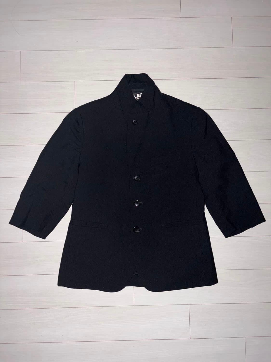 꼼데가르송 블랙 테일러링 블레이저 자켓 상품이미지1