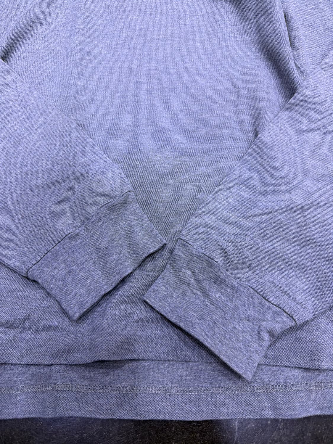 폴로 랄프로렌 슬림핏 카라넥 pkt 폴로셔츠 긴팔티 그레이 XL 상품이미지6