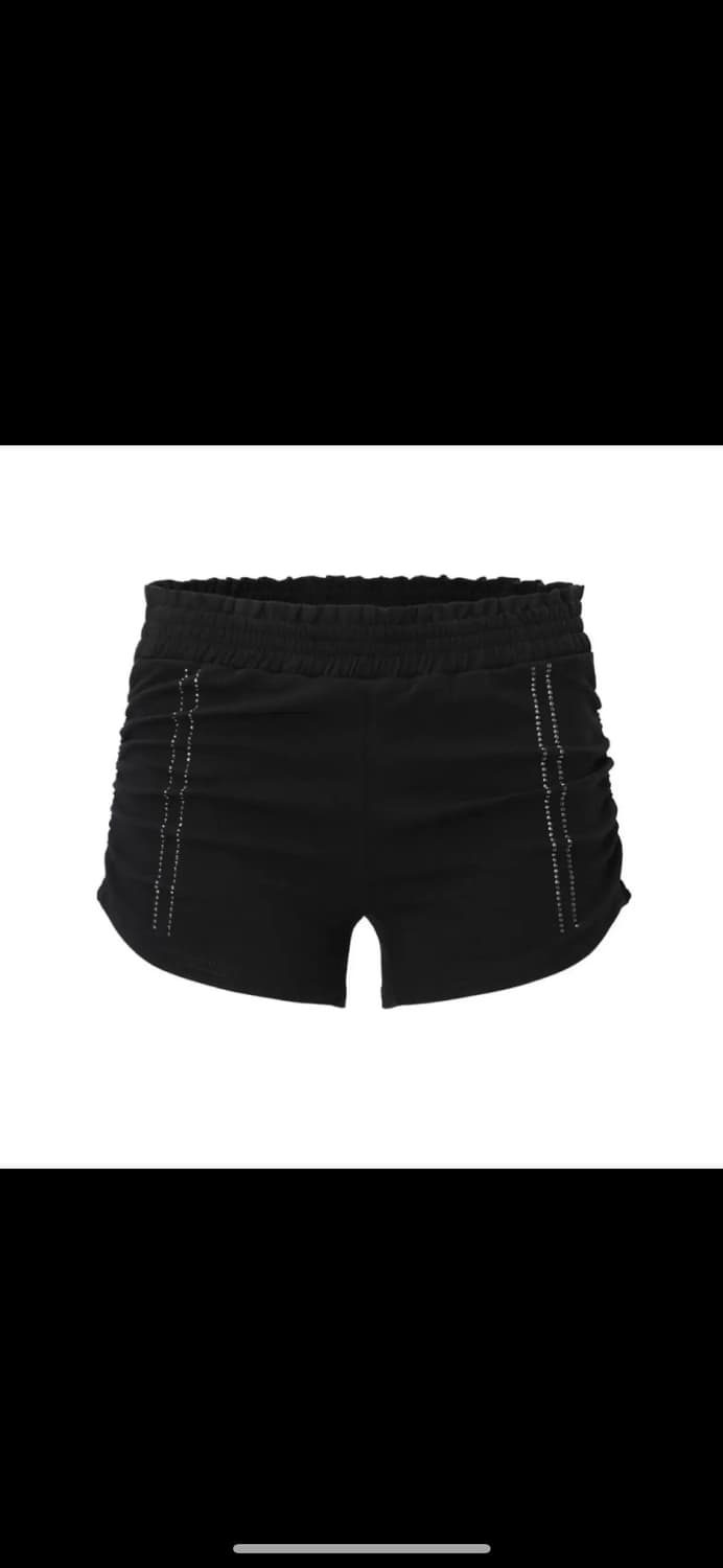 새상품) 쓰리타임즈 큐빅 셔링 쇼츠 M 상품이미지1