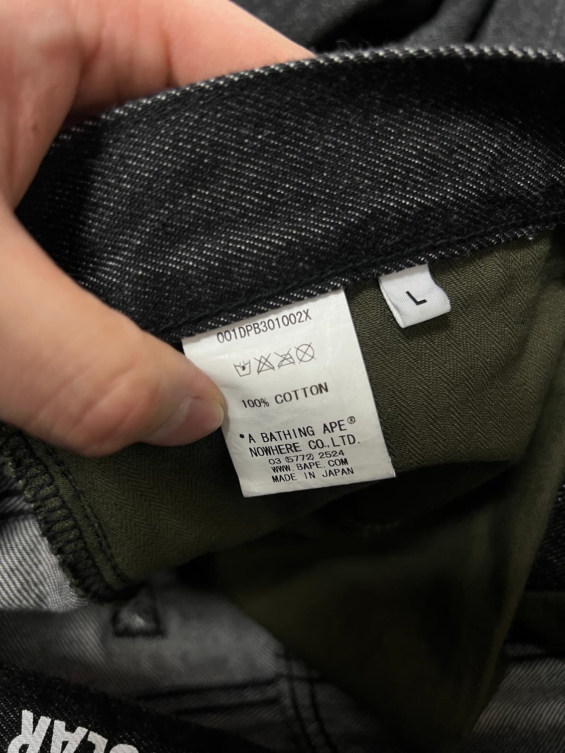 베이프 샤크 데님 레귤러 핏 상품이미지6