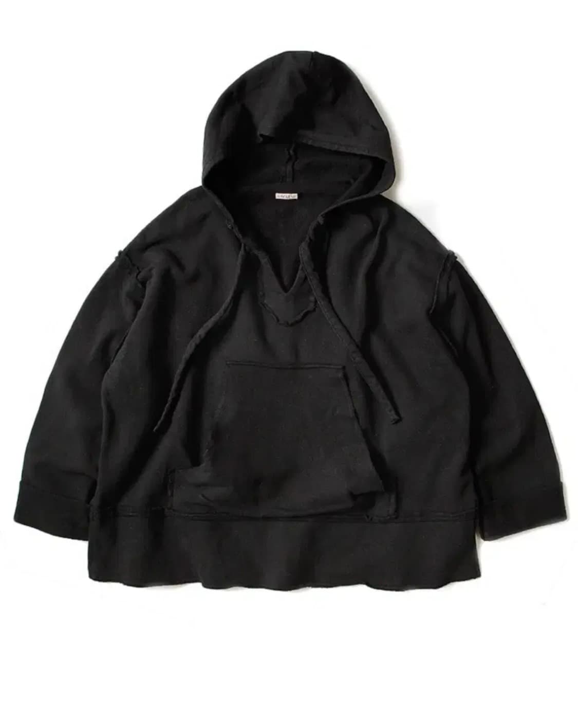 캐피탈 프린지 바하 파카 후드티 블랙 상품이미지1