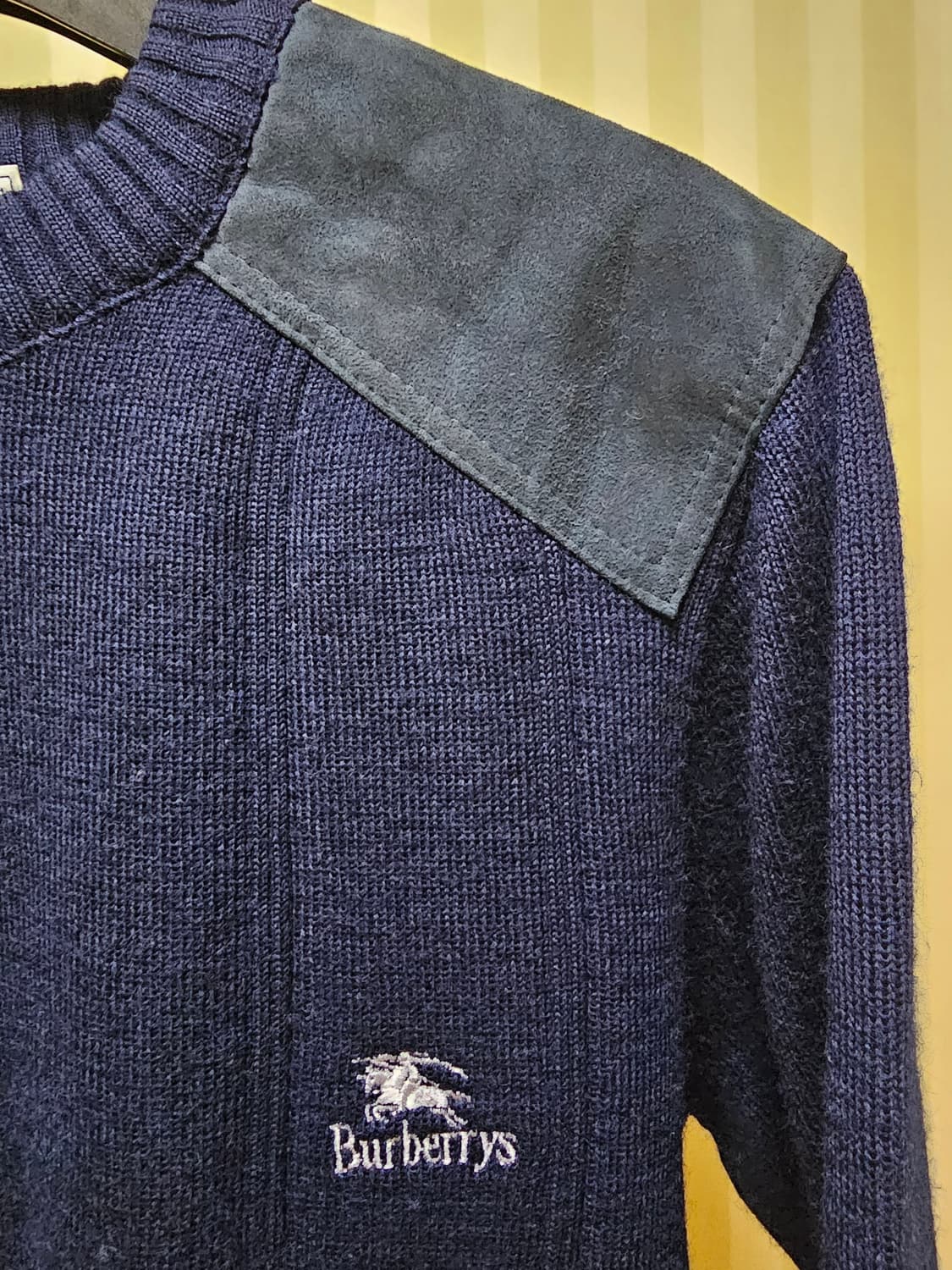버버리 코만도 니트 울 L 상품이미지4