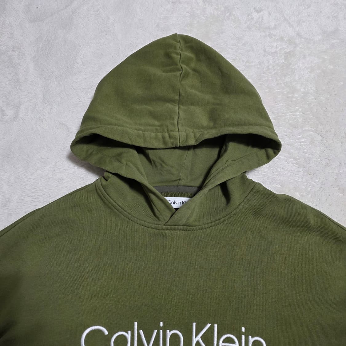 (S)캘빈클라인 릴렉시드핏 후드티셔츠 상품이미지2