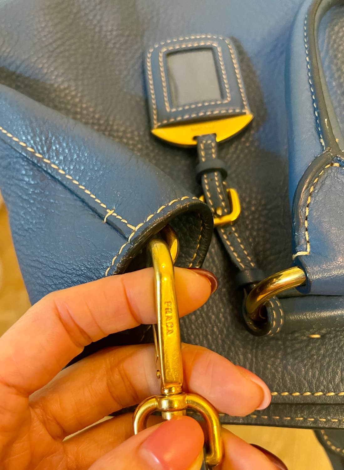 프라다 비텔로 다이노(Prada Vitello Daino) 투웨이백 상품이미지8