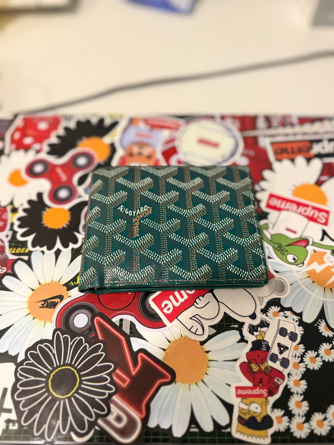 고야드 반지갑 그린 상품이미지1