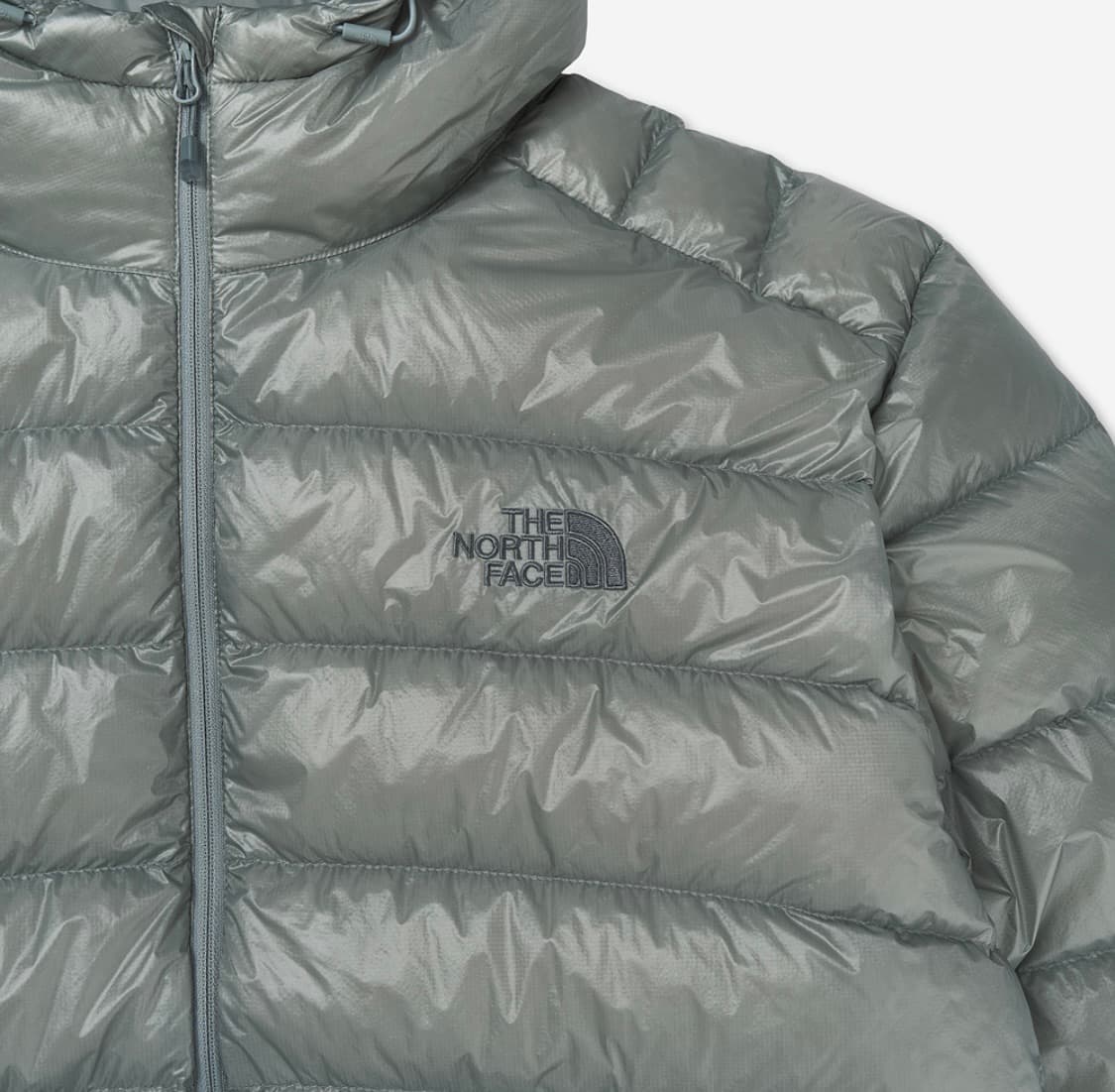 노스페이스 마티에 ex RDS  다운후디 라이트그레이 상품이미지1