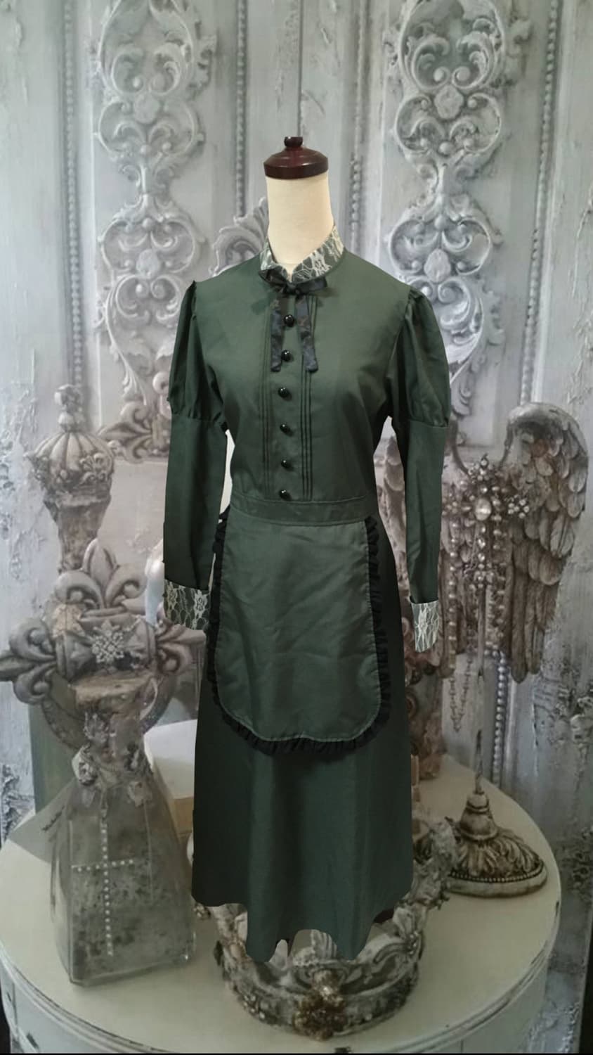 (Sale) 고딕 메이드 롱 드레스 상품이미지1